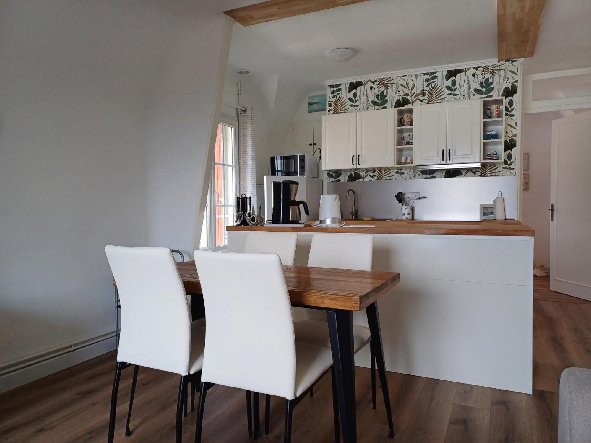 Au Gre Des Marees 2 Appartement Face A La Mer 2Eme Etage Ault Εξωτερικό φωτογραφία