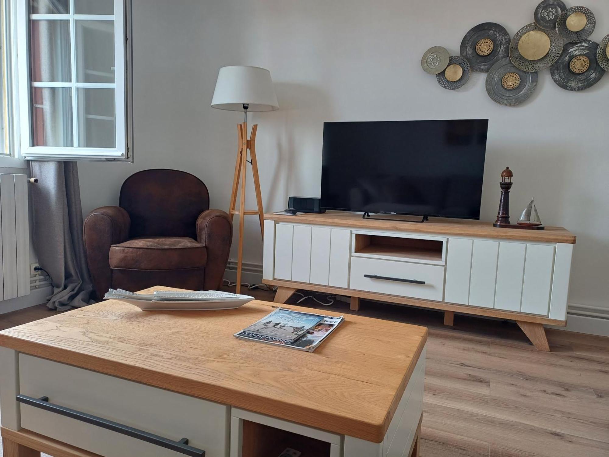 Au Gre Des Marees 2 Appartement Face A La Mer 2Eme Etage Ault Εξωτερικό φωτογραφία