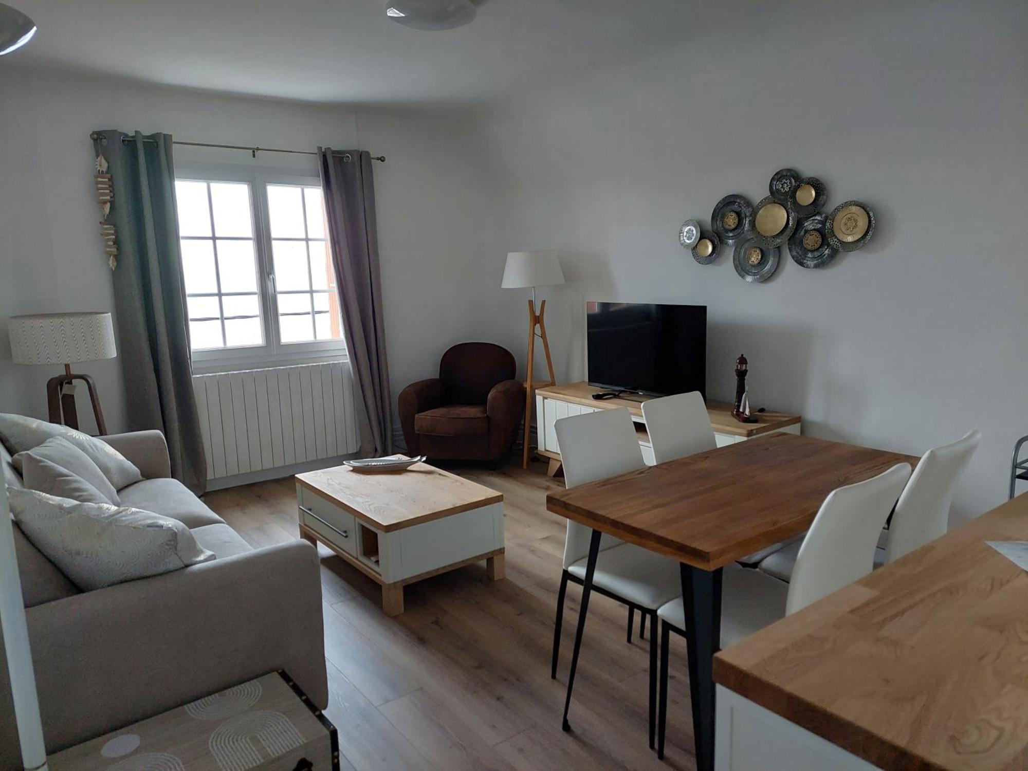 Au Gre Des Marees 2 Appartement Face A La Mer 2Eme Etage Ault Εξωτερικό φωτογραφία